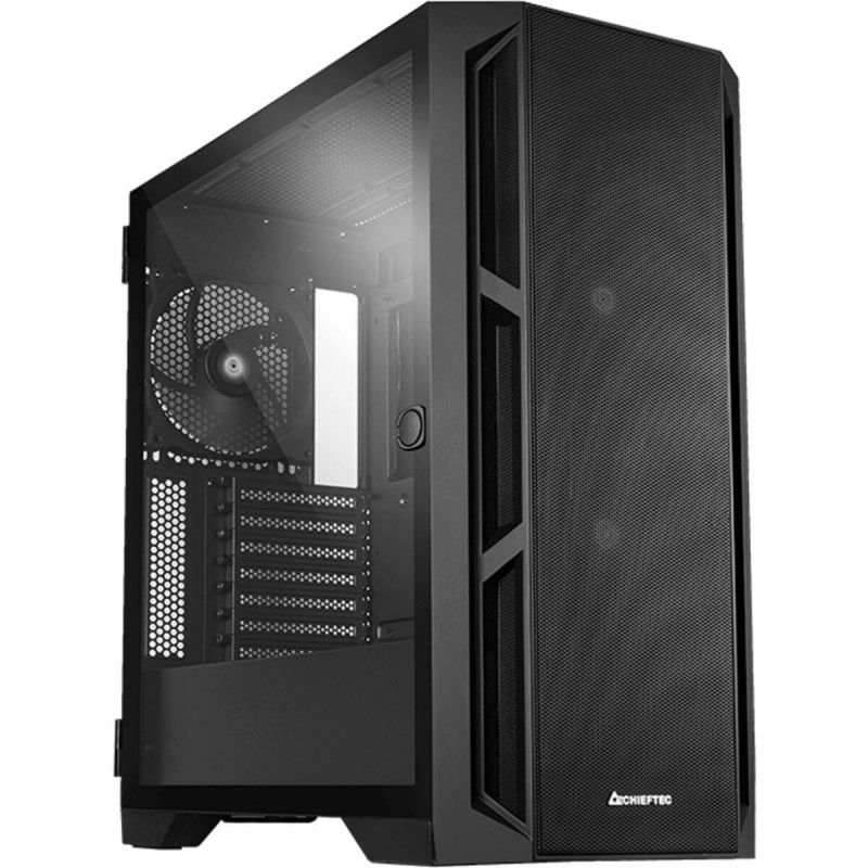 Chieftec Apex Air Mid-Tower E-ATX Case with Glass Panel - Black