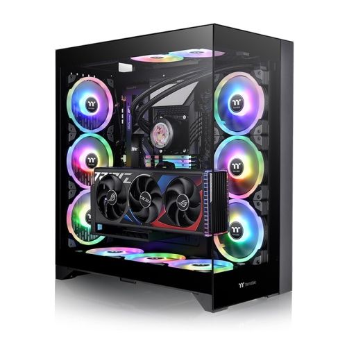 Thermaltake CTE E600 Mx - Boîtier milieu de tour - Noir - Verre