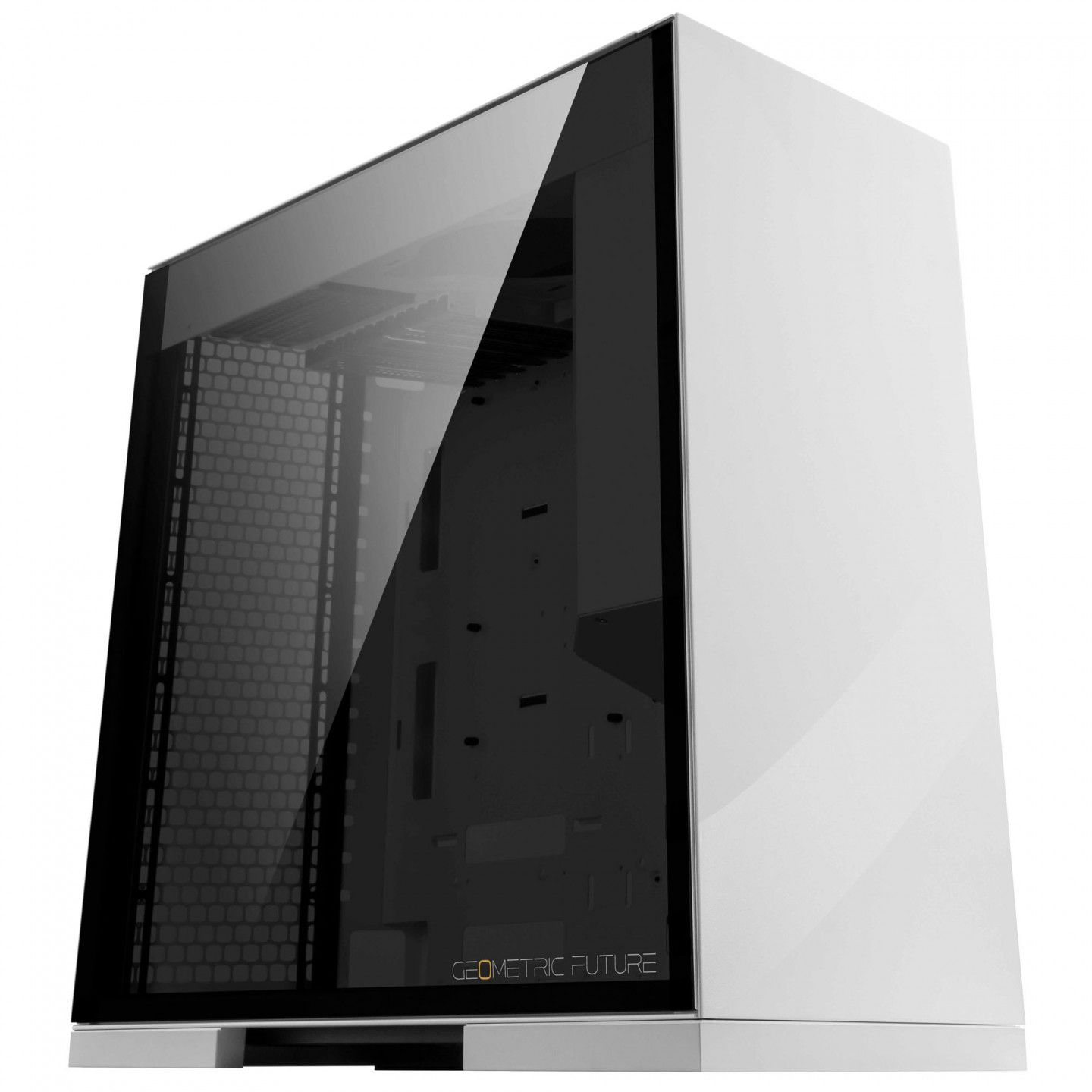 Geometric Future Lohan Midi-tower Case - White