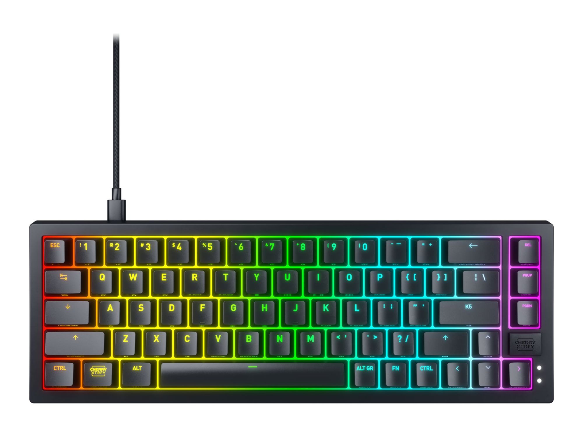 Teclado mecánico Cherry XTRFY K5V2