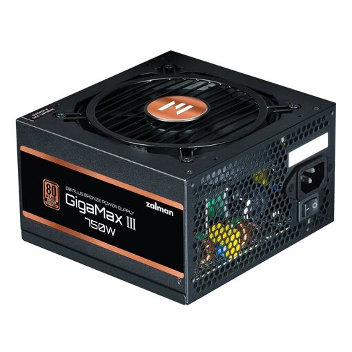 Fuente de alimentación Zalman Gigamax Gviii 750W - Negro