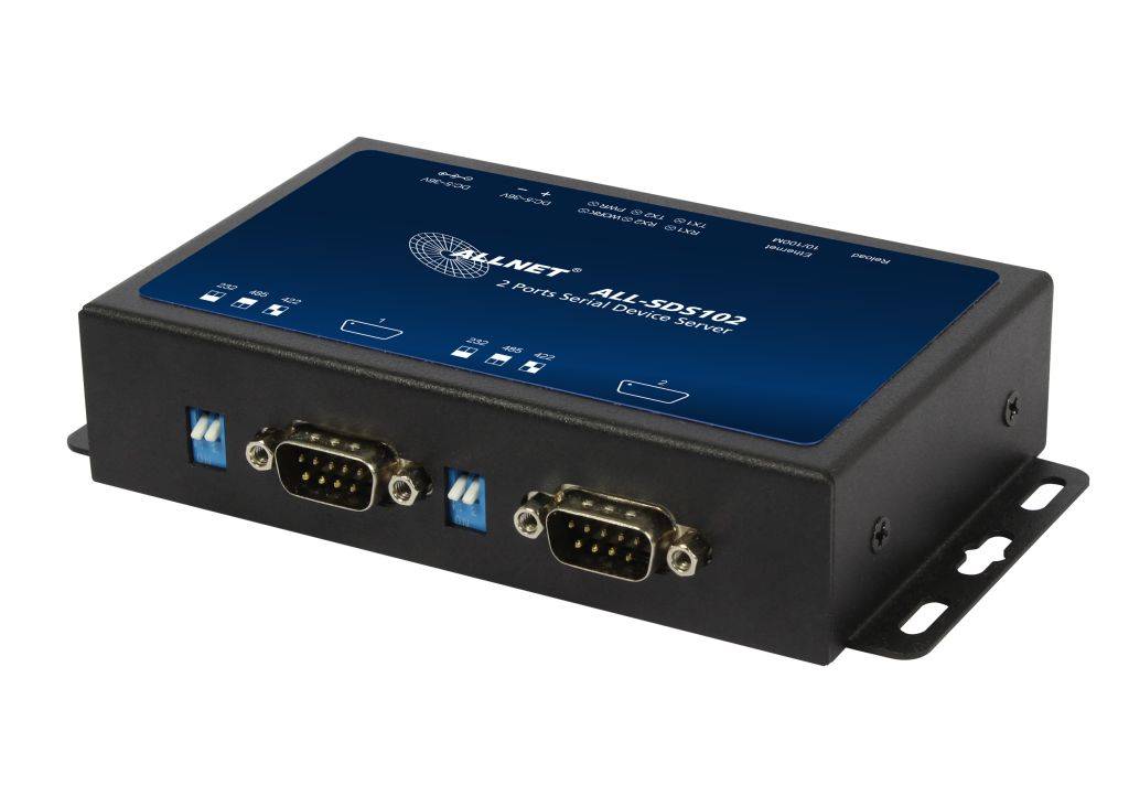 Allnet Media Converter 2x RS232/RS422/RS485 to 10/100BASE-TX