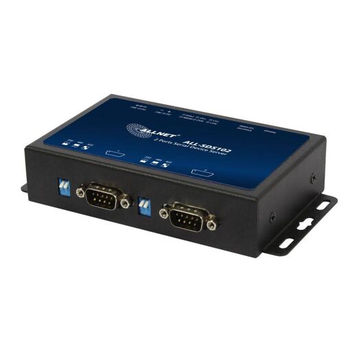 Conversor multimedia Allnet 2x RS232/RS422/RS485 a 10/100BASE-TX