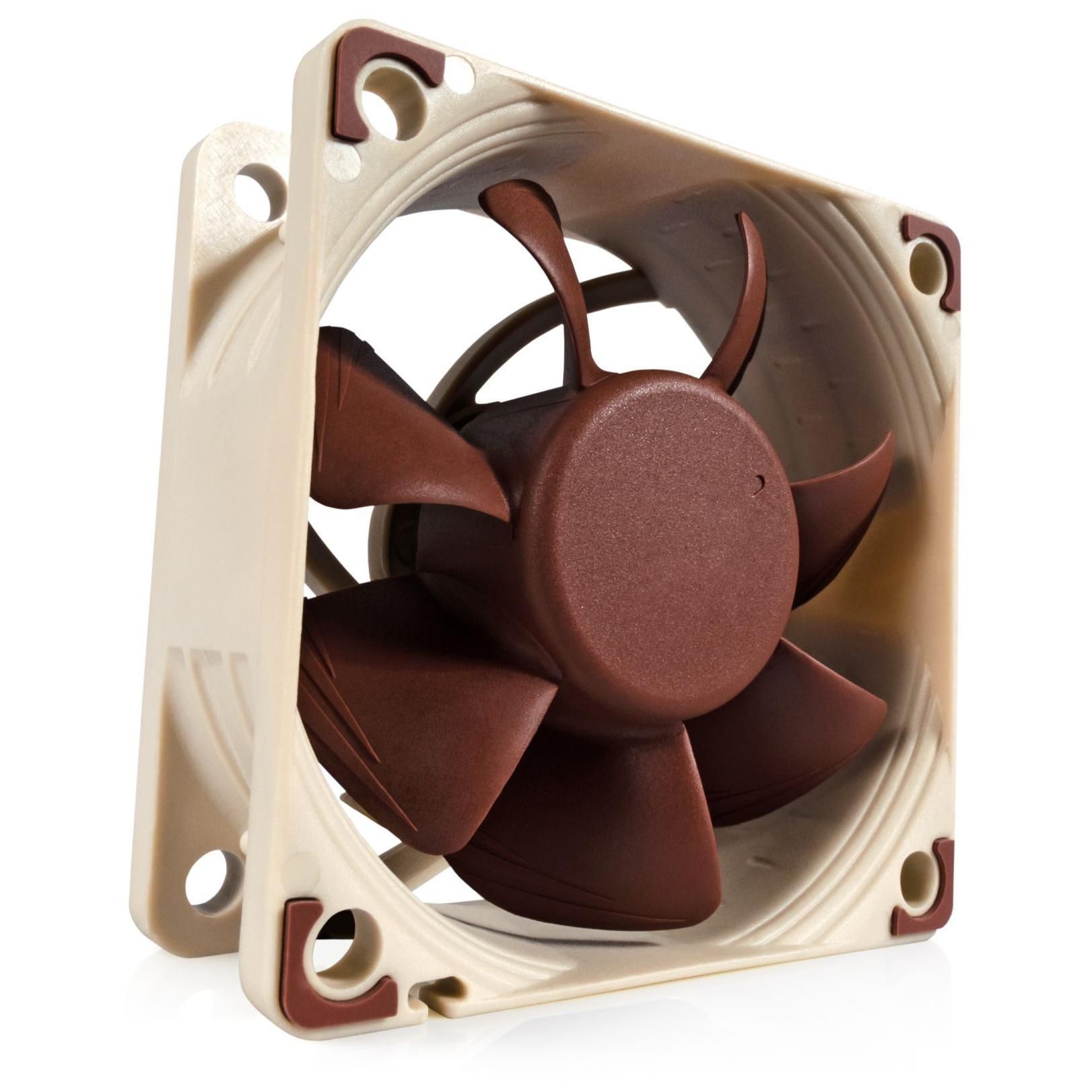 Ventilador Noctua NF-A6x25 PWM de 6 cm - Beige/Marrón