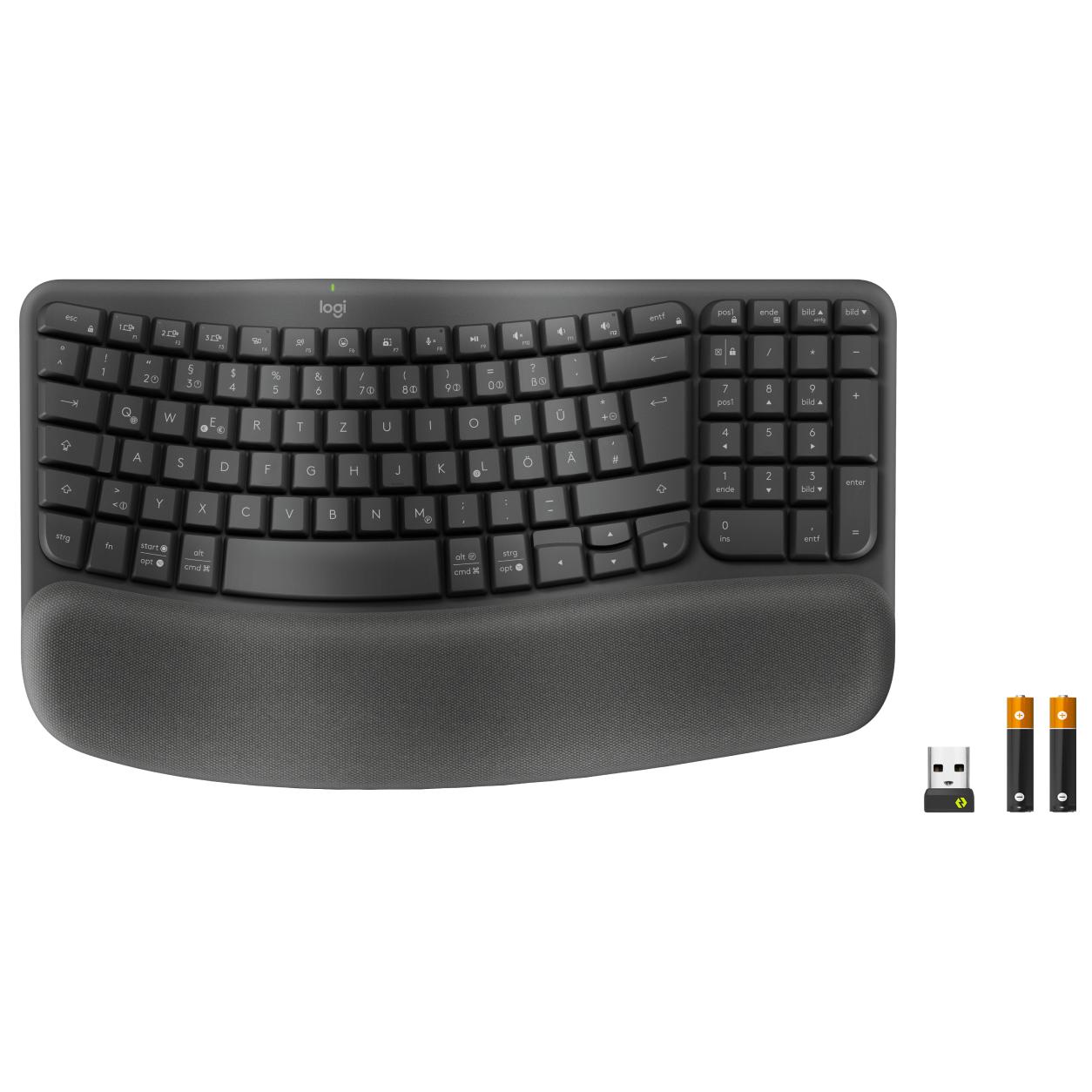 Logitech Ergo Series Wave Keys - Wireless Keyboard