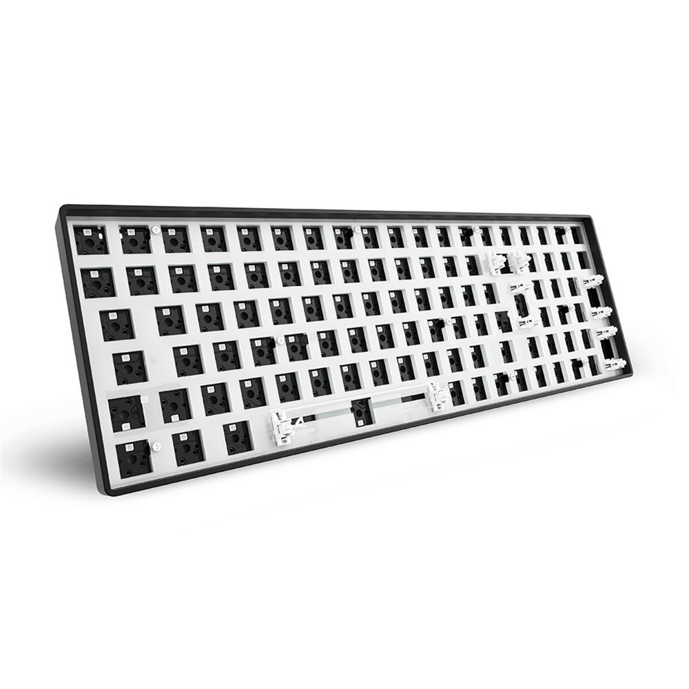 Teclado gaming Sharkoon SGK50 S2, USB, Diseño QWERTZ, 100 Teclas, Iluminación LED RGB, Cable de 1,5 m, Negro