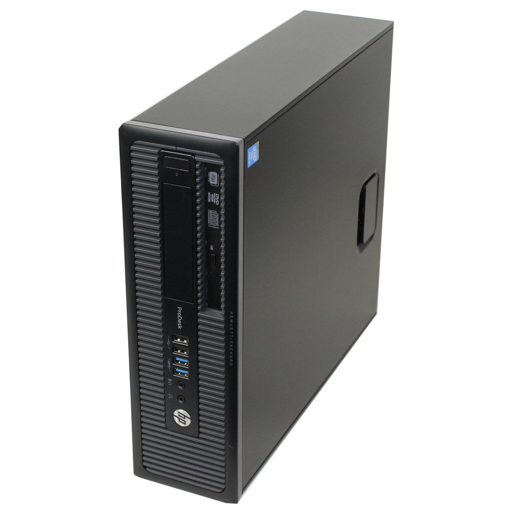 Ordinateur de bureau HP ProDesk 600 G1 SFF - Processeur Intel Core i5-4570 - 8 Go - 128 Go SSD - Intel HD Graphiques 4600 (Noir)
