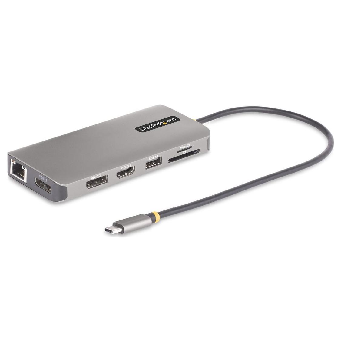 StarTech Triple Monitor USB-C Docking Station