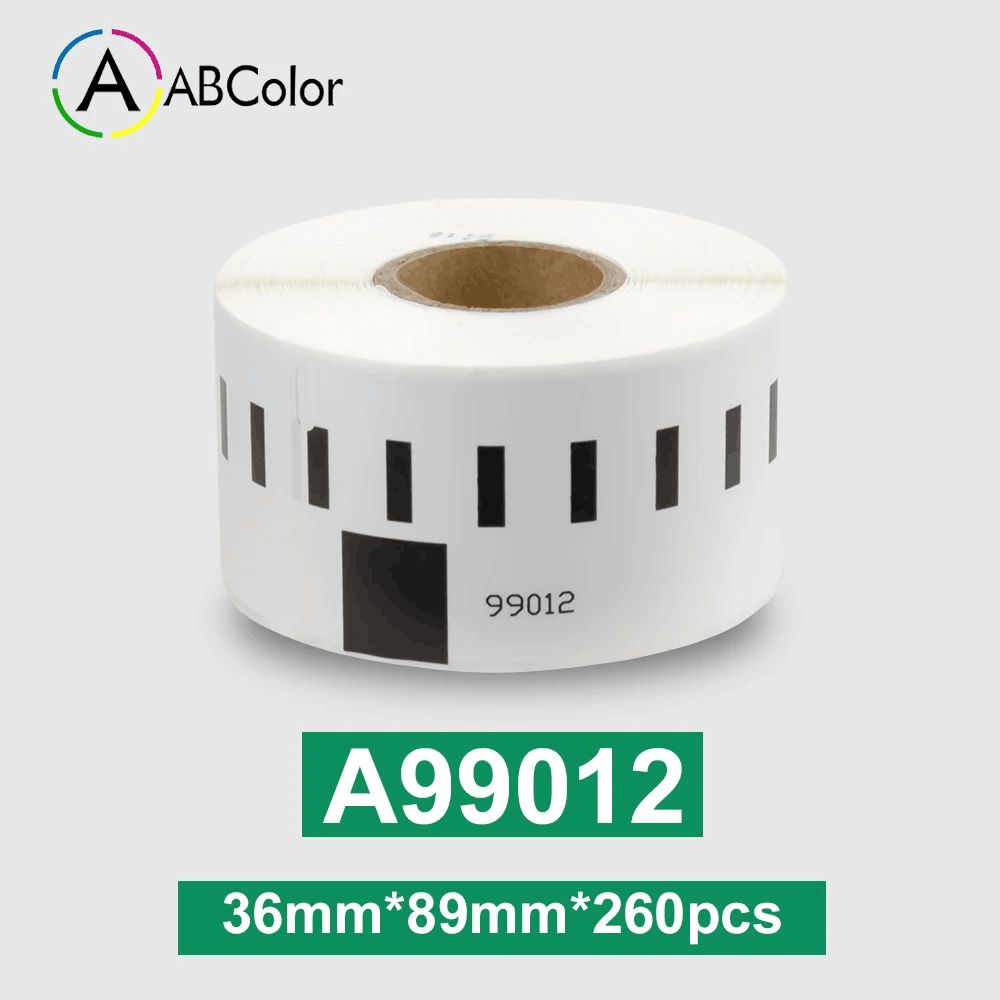 Dymo Thermal Label Paper, 1 Roll - Type 99012 (LW, 450, 450 Turbo, 4XL)