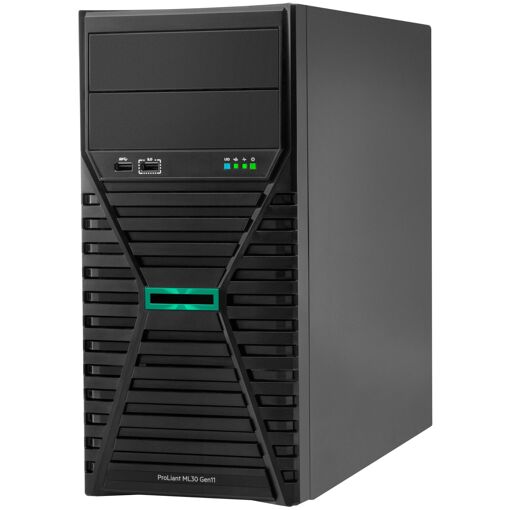 HP ProLiant ML30 Gen11 - Procesador Intel Xeon E-2434 3.4 GHz - 32GB RAM - 1.92 TB - Negro