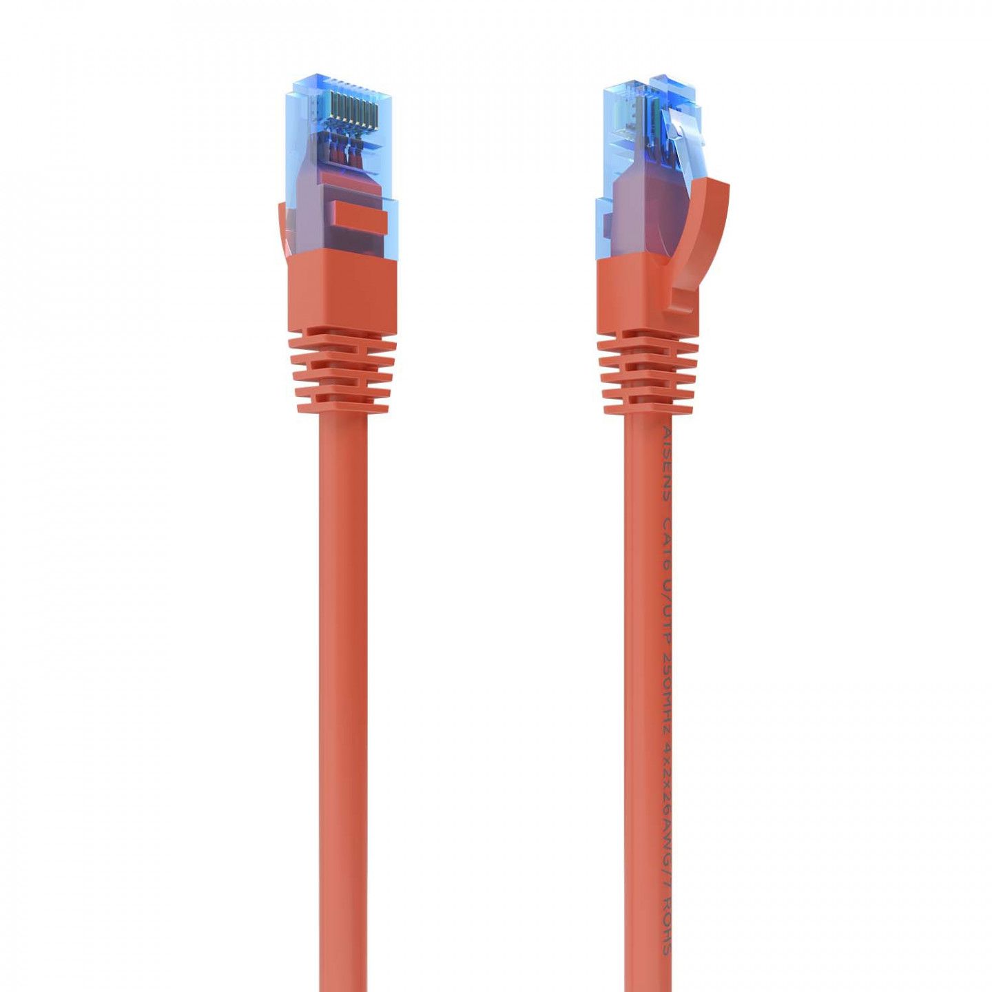 AISENS Cat6 Network Cable, Red, 1.5m (U/UTP)