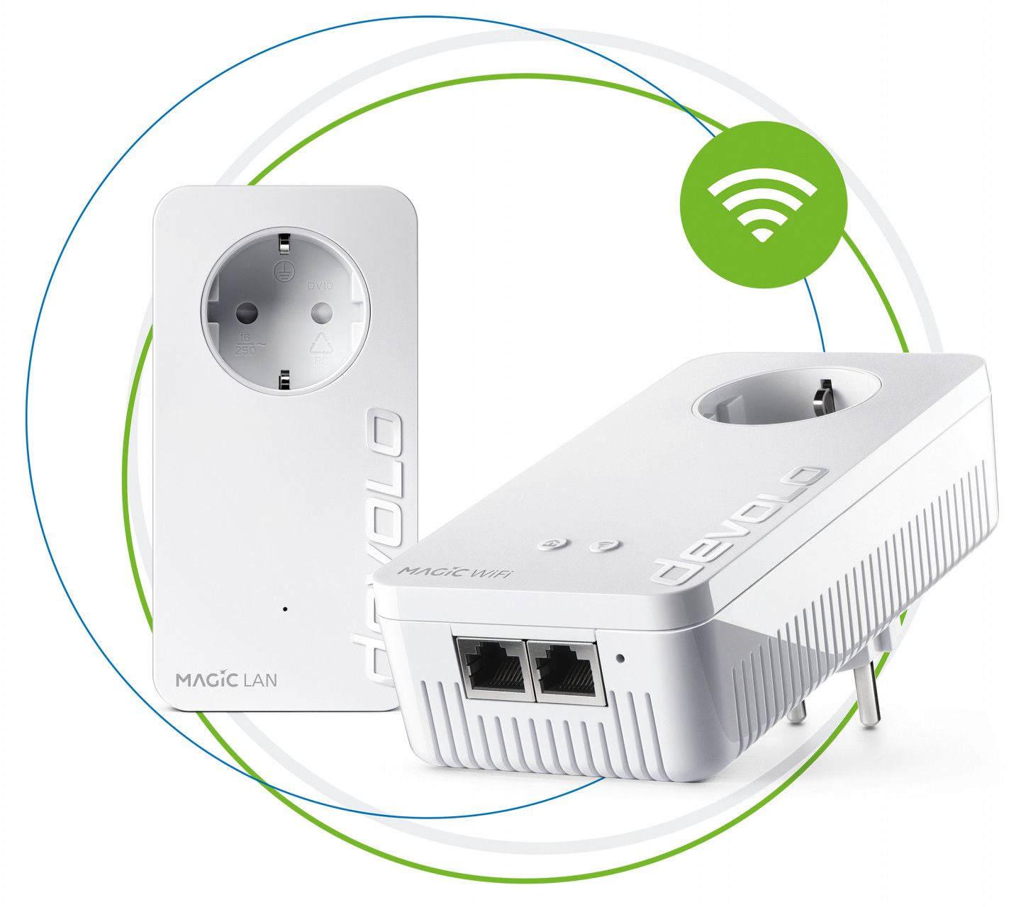 Kit de inicio Devolo Magic 2 Wi-Fi Next (2400 Mbps, Blanco)