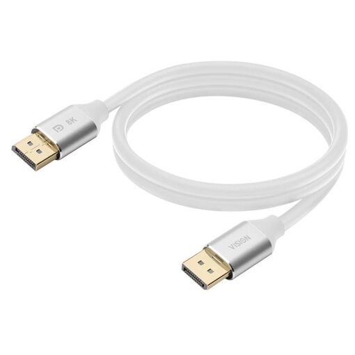 Cable de Visualización DisplayPort - 2 m, soporte para 8K60Hz