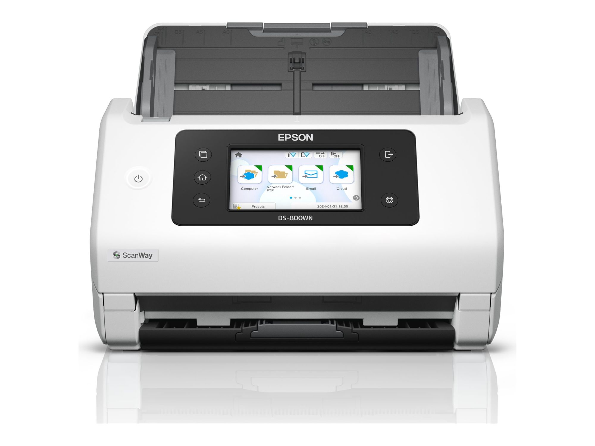 Escáner de documentos Epson WorkForce DS-800WN