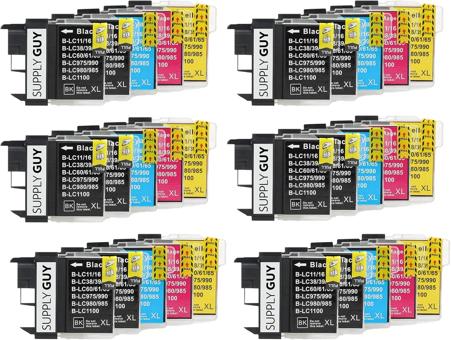 30 Compatible Ink Cartridges for Brother LC-1100