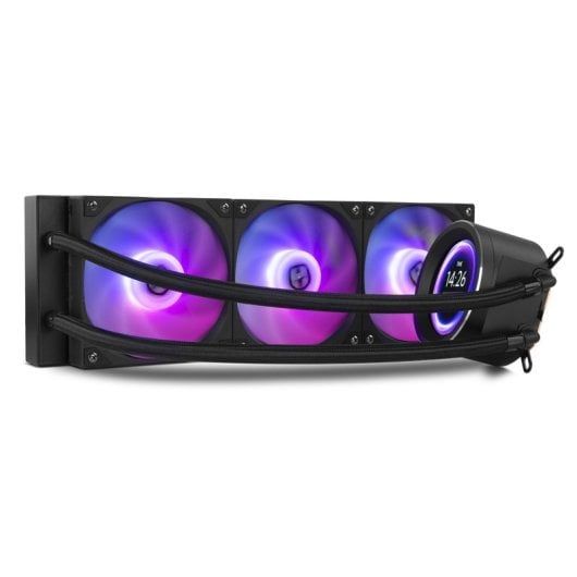 Nox Hummer X-240 LCD Liquid Cooling Kit, 240mm Black