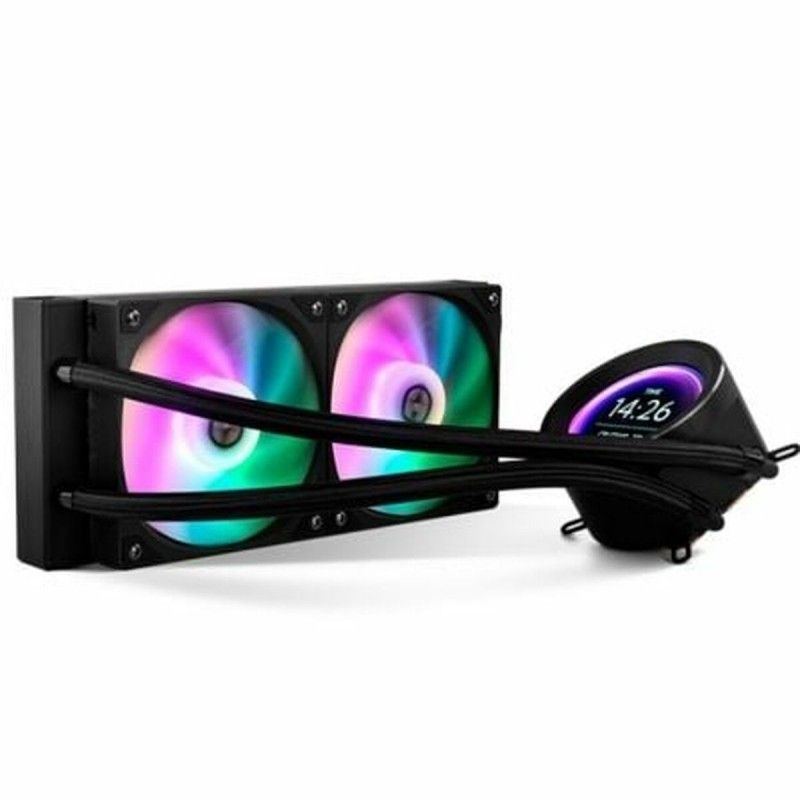 Nox Hummer X-240 LCD All-in-One Liquid Cooling Kit, 240mm Black