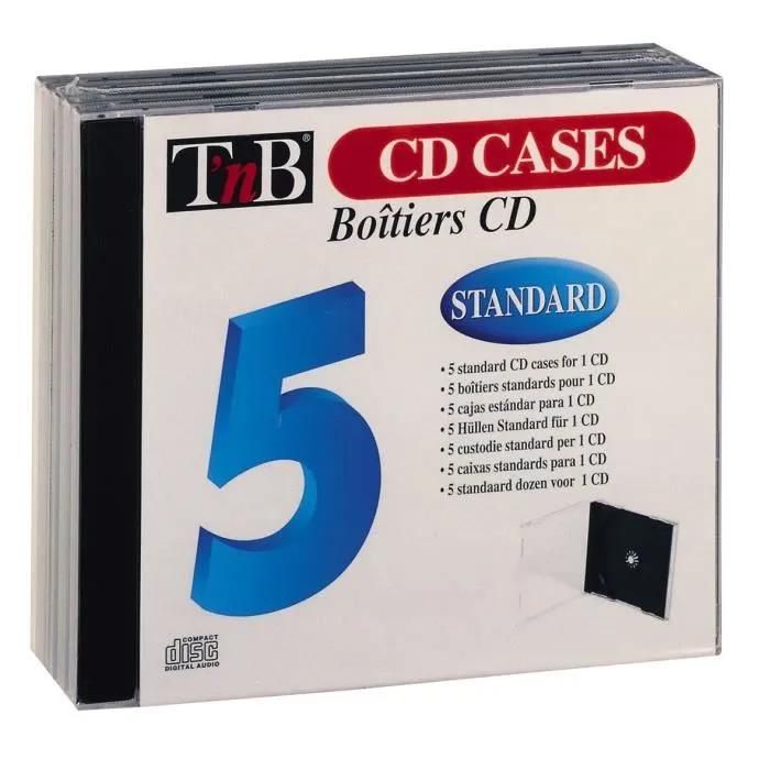 TNB CD Storage Case x5
