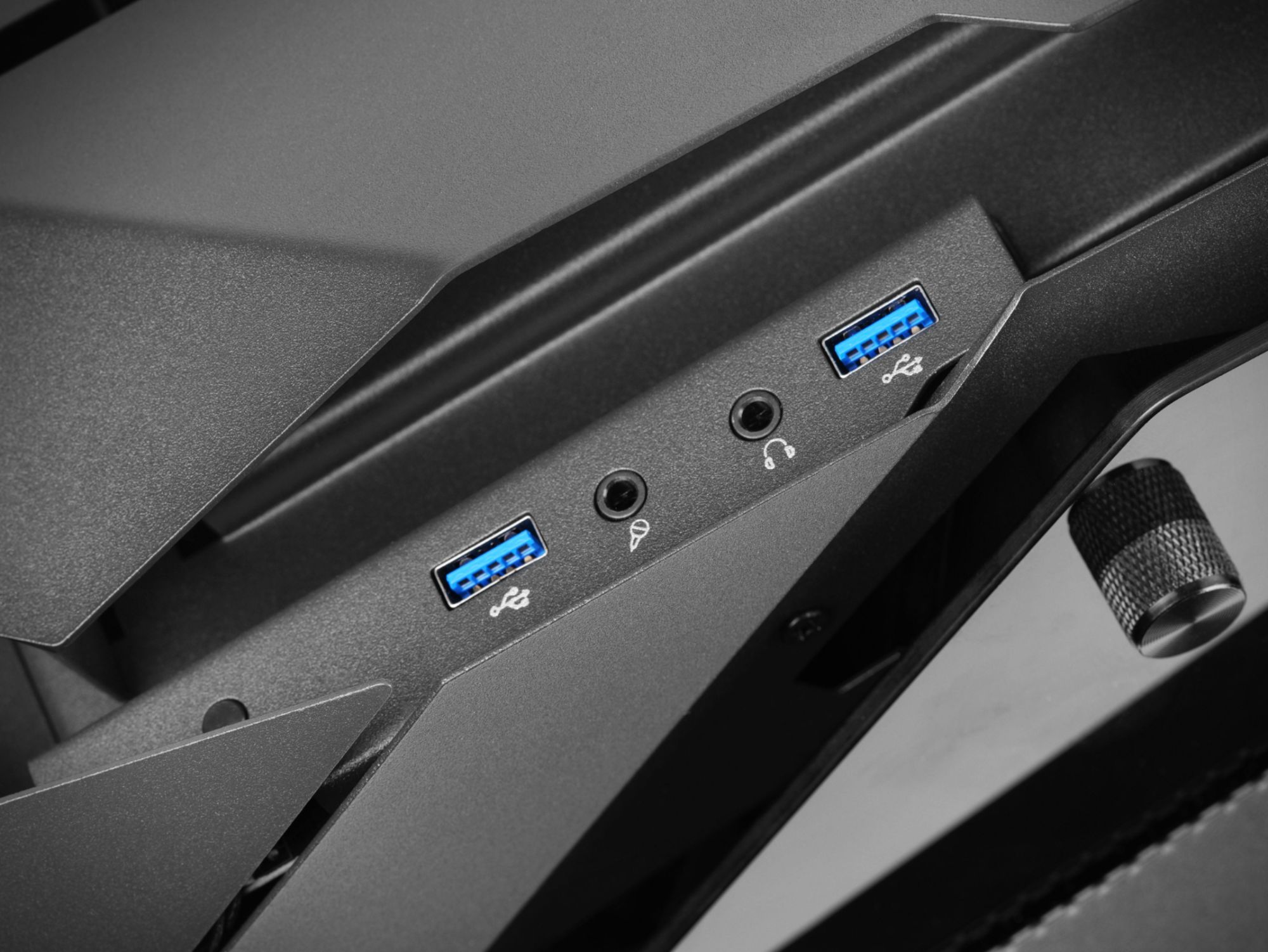 Mars MC-Titan RGB Mid-Tower ATX Gaming Case with Glass Panels - Black