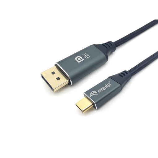 Equip USB-C to DisplayPort Premium Cable, M/M, 3ft, 8K/60Hz