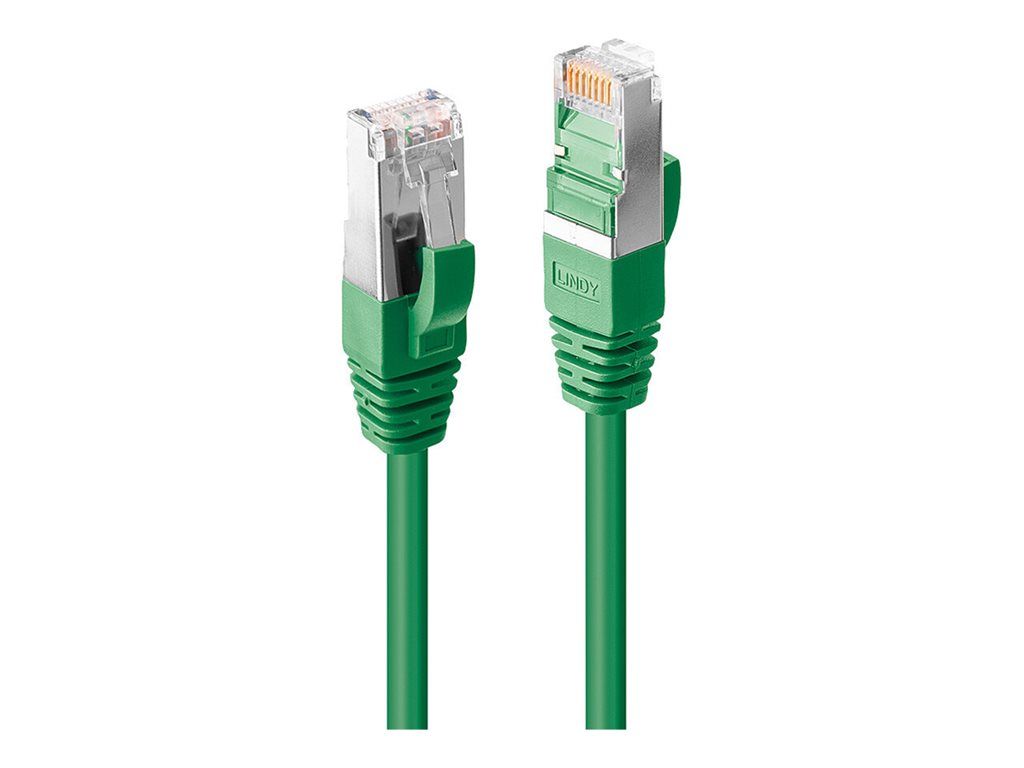 Lindy RJ45 to RJ45 Cable - 50cm, 6mm SFTP, CAT 6a