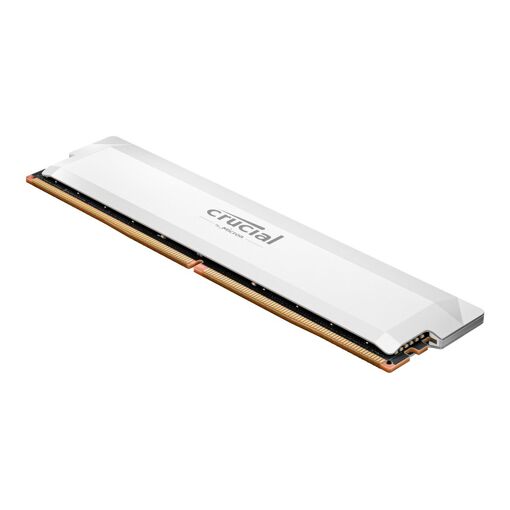 Modulo Crucial Pro Edición Overclocking DDR5 16GB (288 pines DIMM, 6400 MHz/PC5-51200, CL38, 1.35V, sin búfer, no ECC) - Blanco