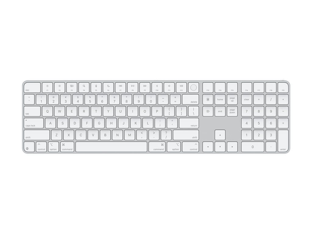 Apple Magic Keyboard with Touch ID (USB-C, Bluetooth, QWERTY, US English)