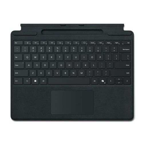 Microsoft Signature Keyboard for Surface Pro - QWERTY - Black - for Microsoft Surface Pro 8/9