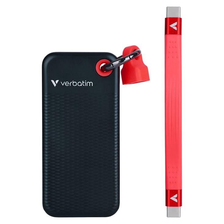 Verbatim Key-Chain SSD - 1TB - M.2 USB-C Drive