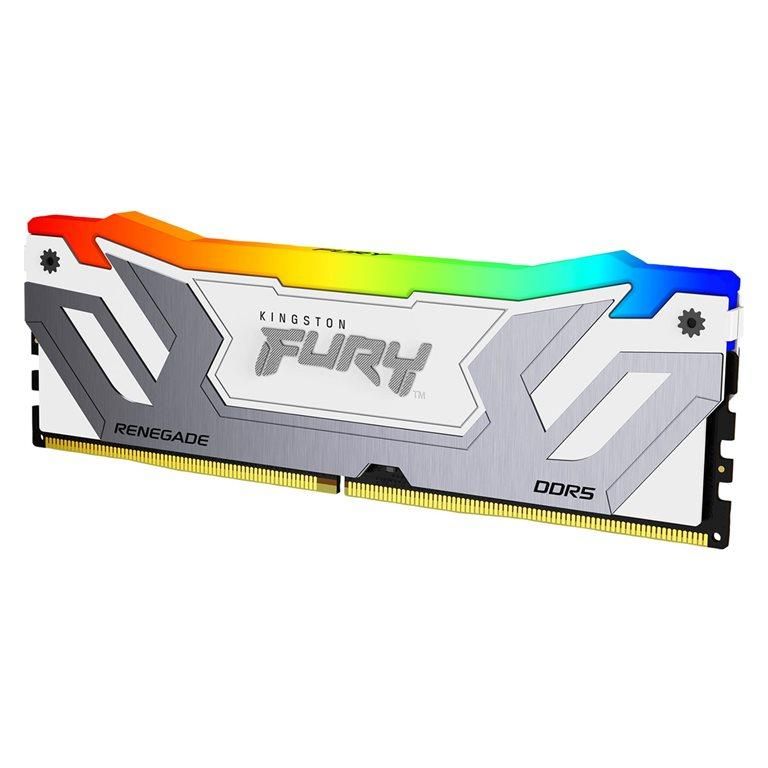 Kingston FURY Renegade RGB 24GB DDR5 RAM (288-pin DIMM, 4200MHz, CL40, 1.45V, Buffered, On-Die ECC)