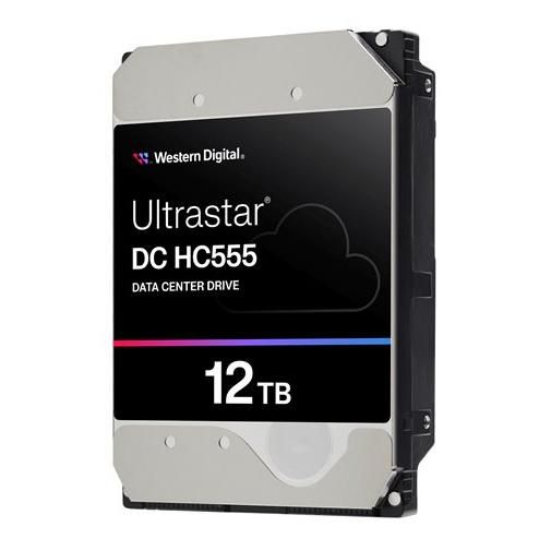 Western Digital Ultrastar DC HC555 - 12TB Internal Hard Drive - 3.5" SAS - 12Gb/s - 7200 RPM - 512MB Buffer