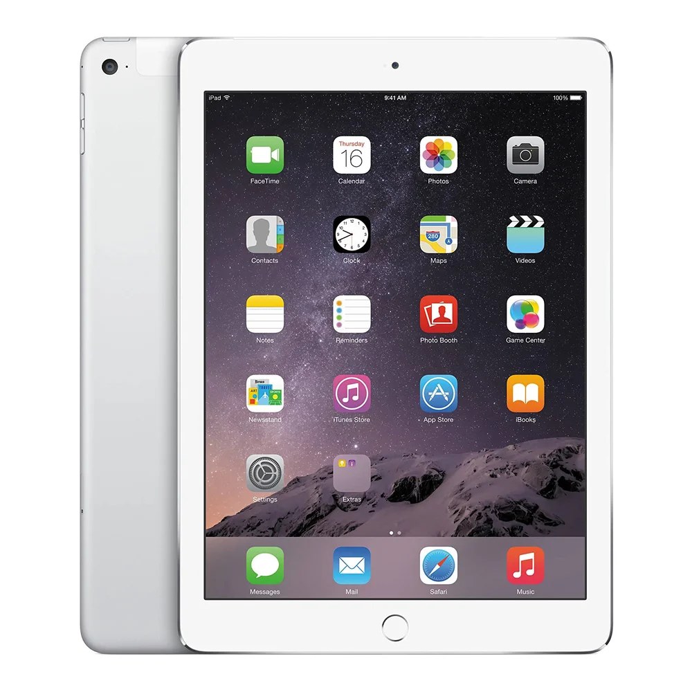 iPad Air 2 - 9.7-inch - 32GB - Silver - WiFi + Cellular