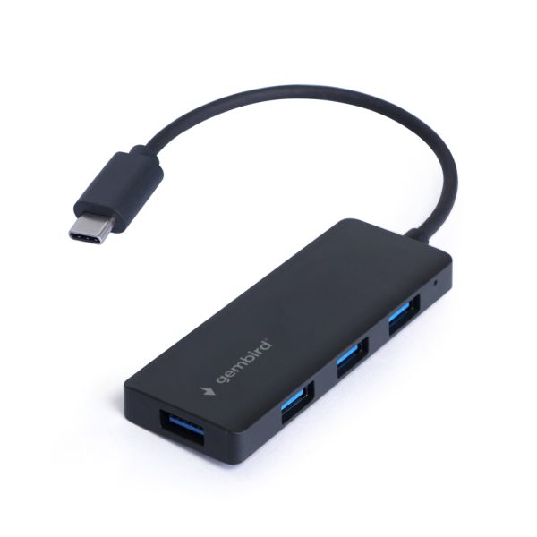 Gembird Type-C Docking Station with USB 3.2 Gen 1 (3.1 Gen 1) - Black