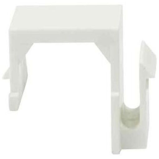 Paquet de 10 couvercles de protection pour module Keystone Antec, blanc