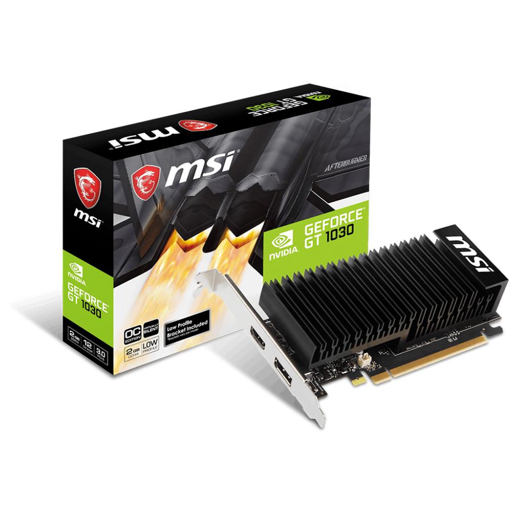 Carte graphique MSI GeForce GT 1030 2 Go GD4 LP OC