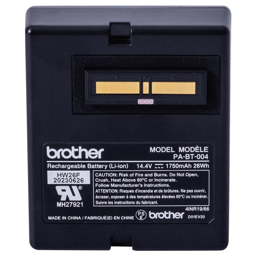 Brother Rechargeable Lithium-Ion Battery - 1750 mAh, 26 Wh