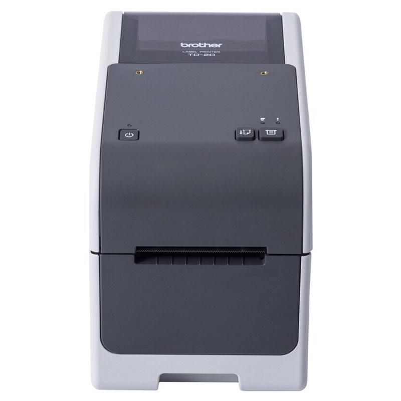 Brother TD-2310D203 Label/Receipt Printer - Black and White - Direct Thermal - Roll (6.3 cm) - 203 dpi - Up to 152.4 mm/sec - USB 2.0