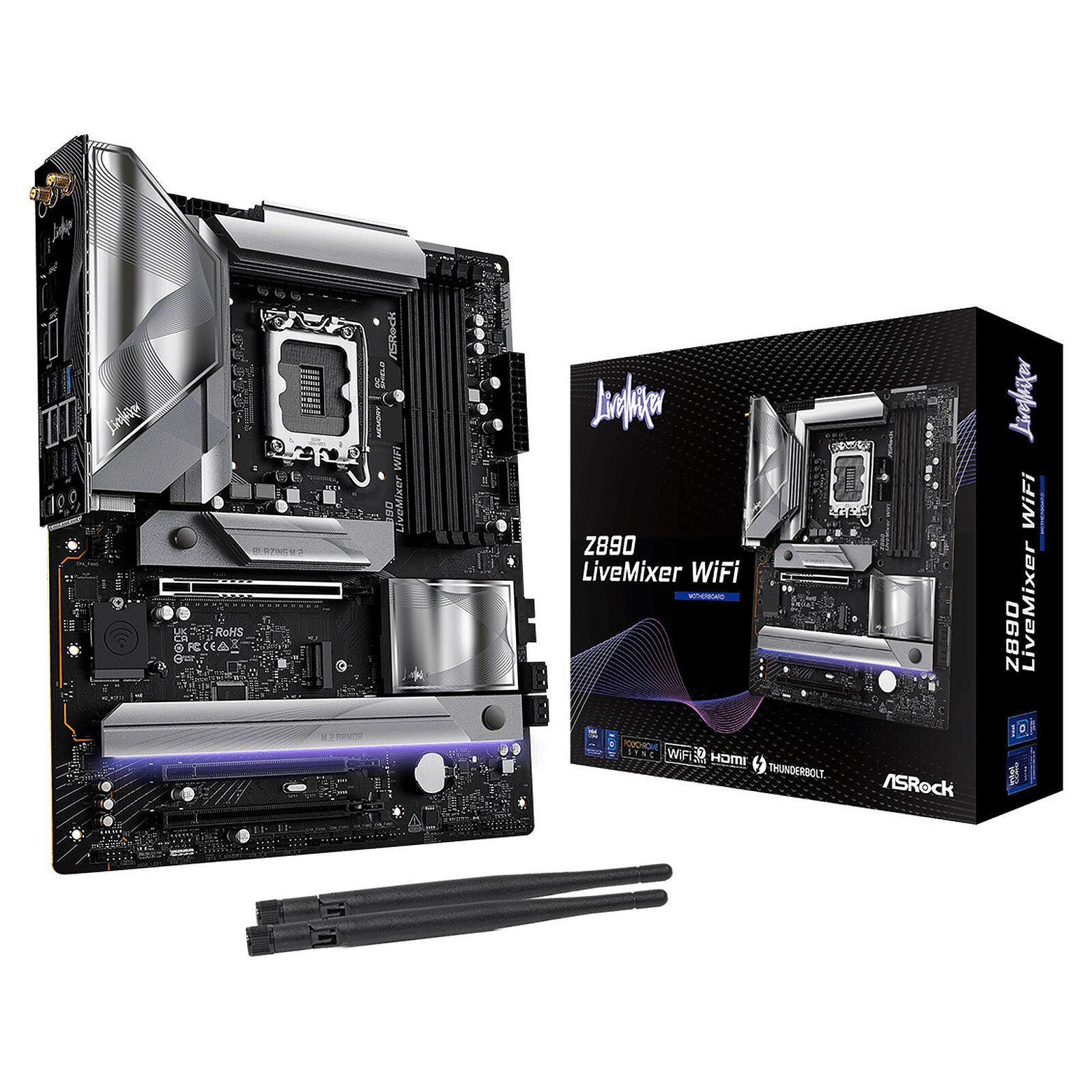 ASRock Z890 LiveMixer WiFi Motherboard