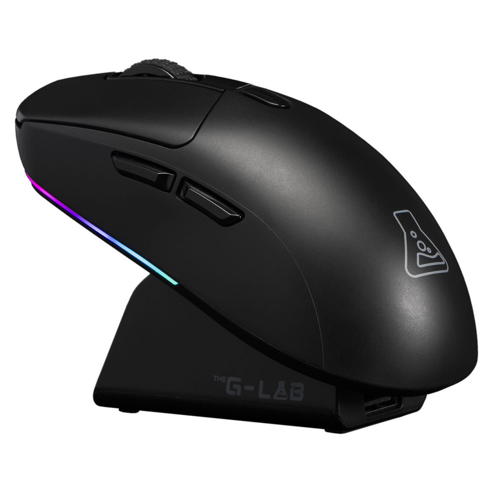 Ratón de juego inalámbrico The G-Lab KULT Titanium Pro