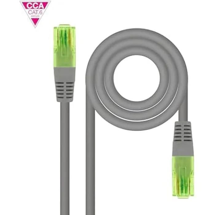 Nano Cable RJ45 Network Cable CAT.6 UTP AWG26 CCA - 30m - Gray