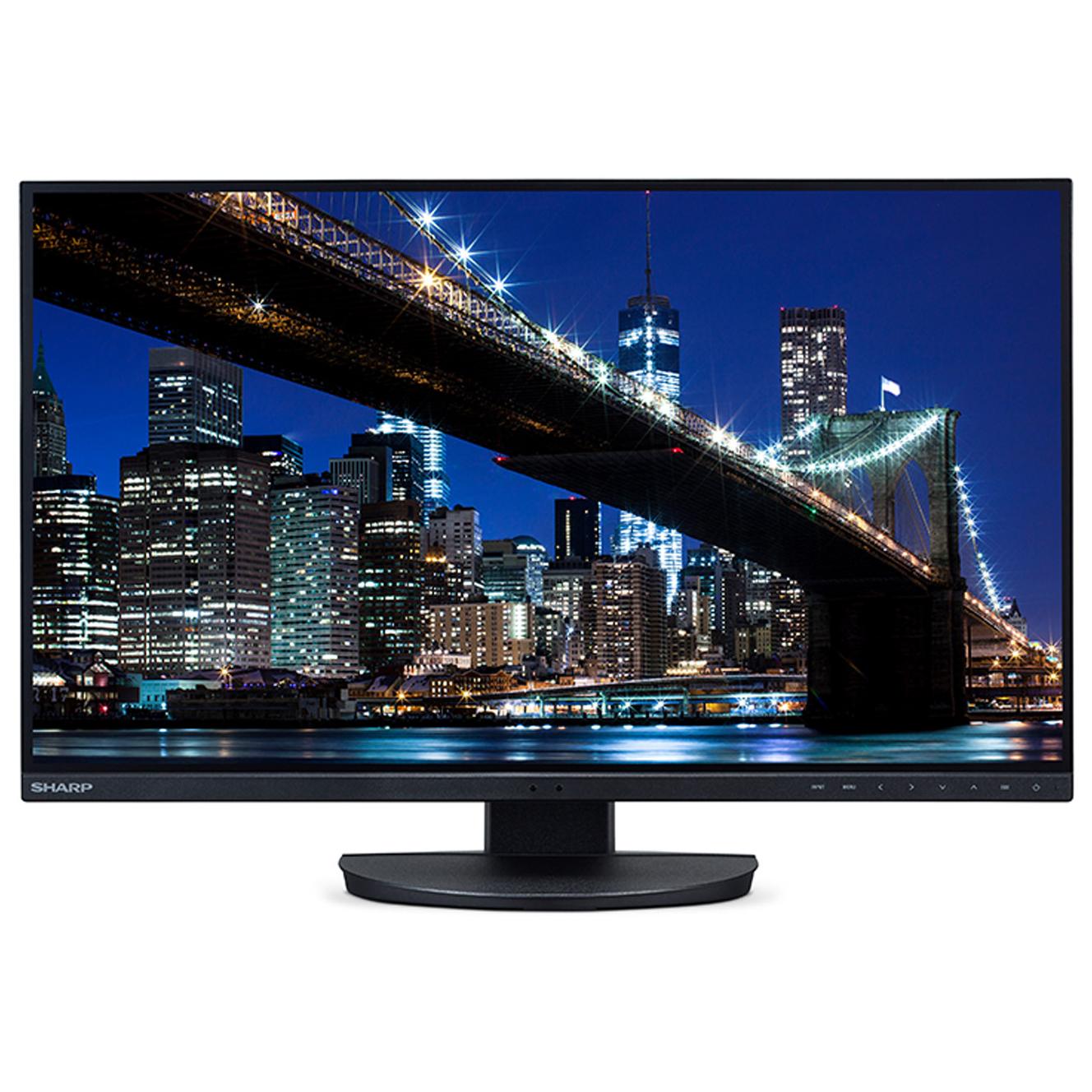 Sharp PC Monitor MultiSync 60006064 27" 3840 x 2160 4K UHD LCD Black