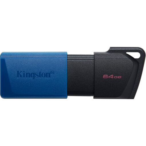 Kingston Datatraveler Exodia M USB 3.2 Gen 1 DTXM/64GB - With Mobile Cap (Black + Blue)