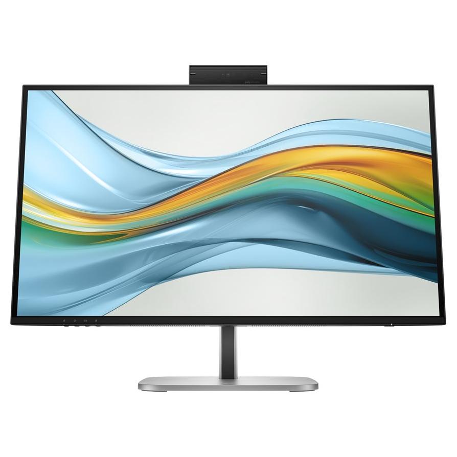 HP 527pm - Series 5 Pro - 27" LED Screen - QHD 2560 x 1440 @ 100Hz - IPS - 350 cd/m² - 1500:1 - 5ms - HDMI, DisplayPort, USB-C - Speakers - Jet Black, Natural Silver (stand), Jet Black (base)
