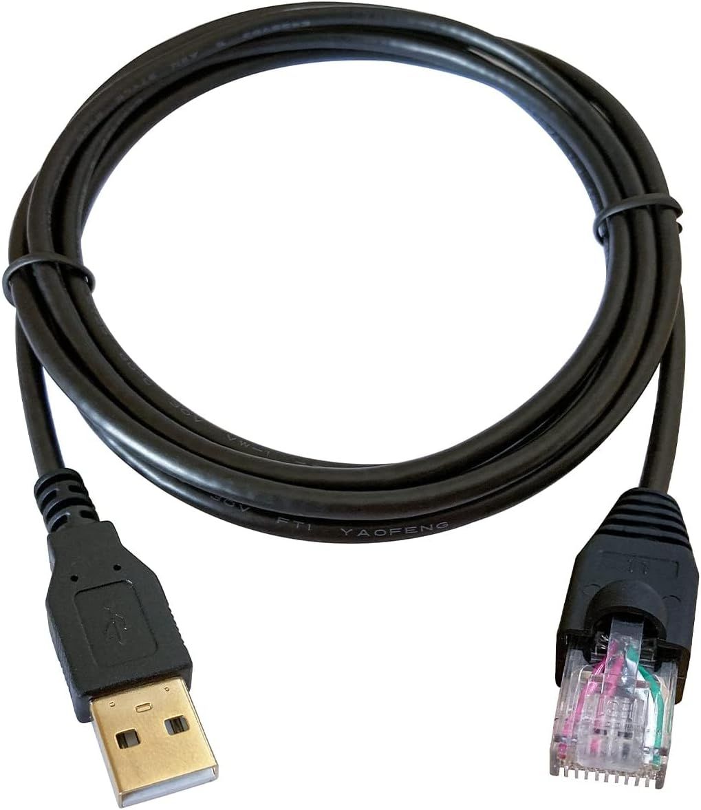 USB to RJ50 Cable for APC UPS PowerChute Equivalent AP9827 (1.8M/6Ft)