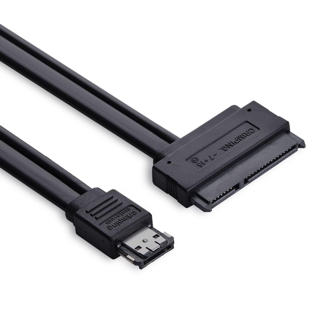 ICI ET MAINTENANT eSATA to SATA Cable - 22 Pins - 50 cm