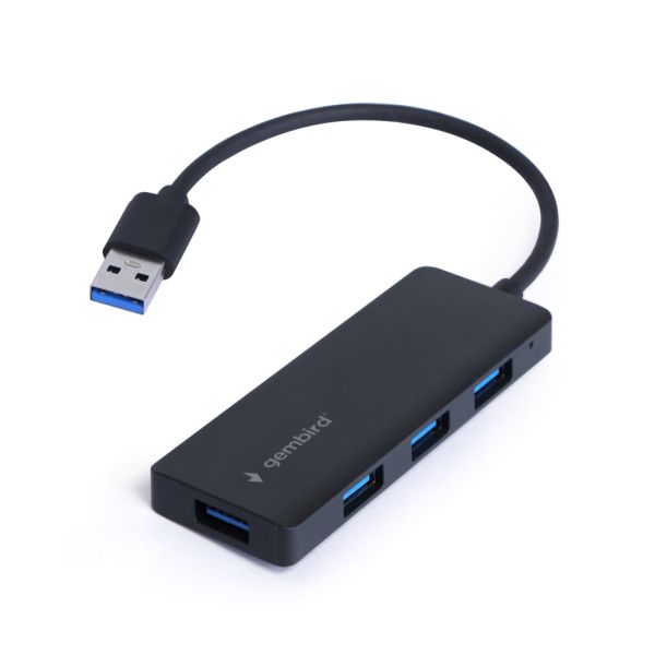 Gembird USB 3.2 Type-A Docking Station, Black