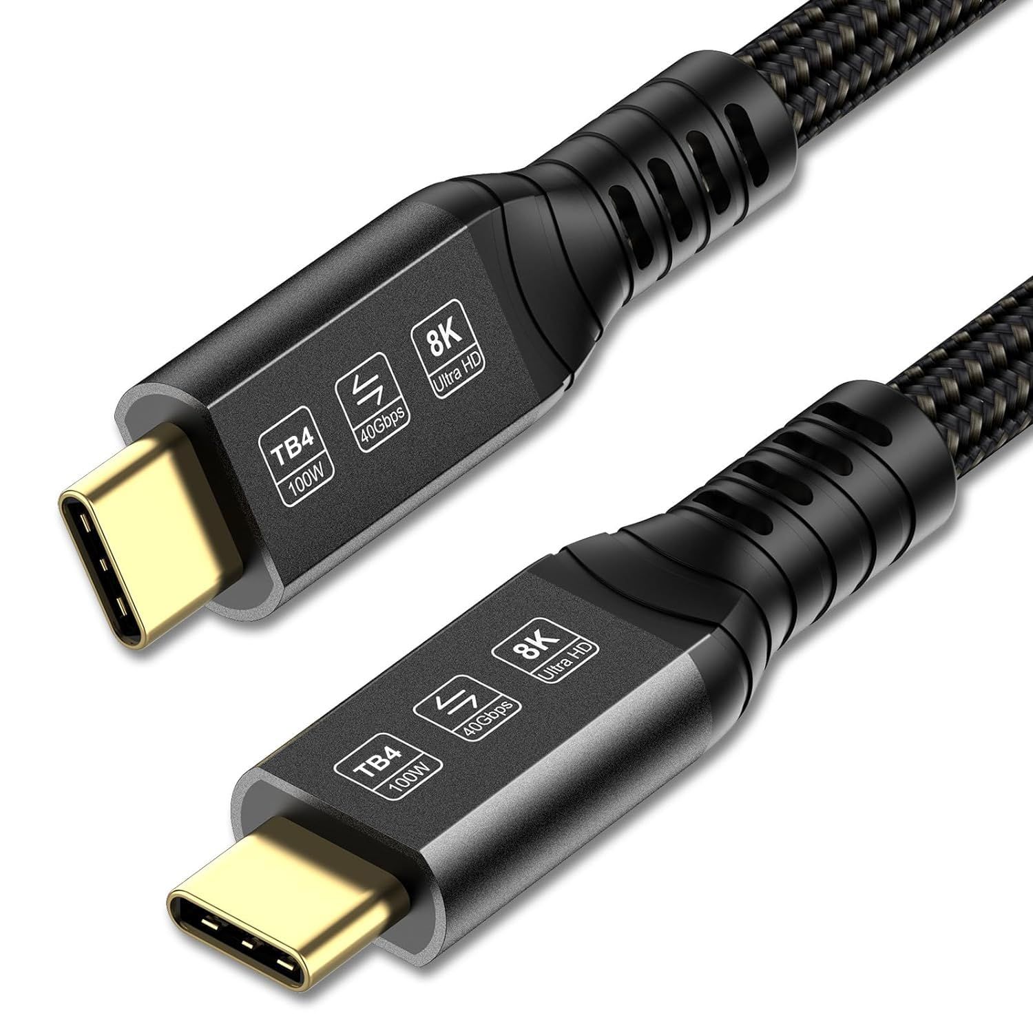 LAMPE DU PARFUMEUR Cable Thunderbolt 4, 3M USB-C Long for Fast Data Transfer 40Gbps/8K Video @60Hz/100W Fast Charging for iPhone 15 Pro/MacBook Air/Pro/Mac Studio/Studio Display