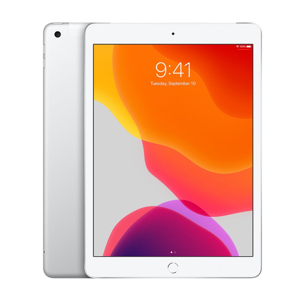 iPad 7, 10.2-inch, 128GB - Silver WiFi + Cellular