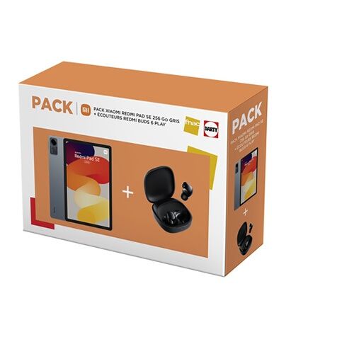 Xiaomi Redmi Pad SE 11" 256GB Grey Graphite Tablet with Redmi Buds 6 Play Earphones