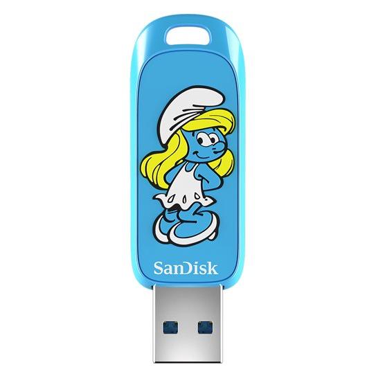 SanDisk Smurfette Edition USB Drive - 256GB - USB 3.2 Gen 1